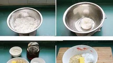 胖乎乎的小兔子馒头 用小麦淀粉做的可爱小点心，哄娃超简单！